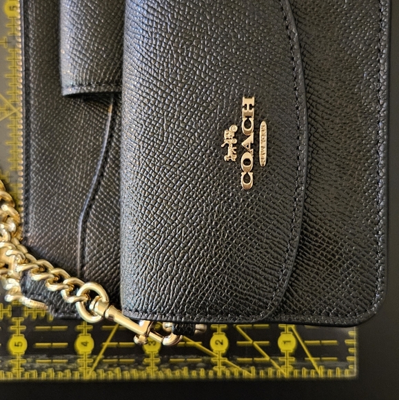 C0737 Coach Poppy Crossbody with Card Case - Black - Picture 15 of 16